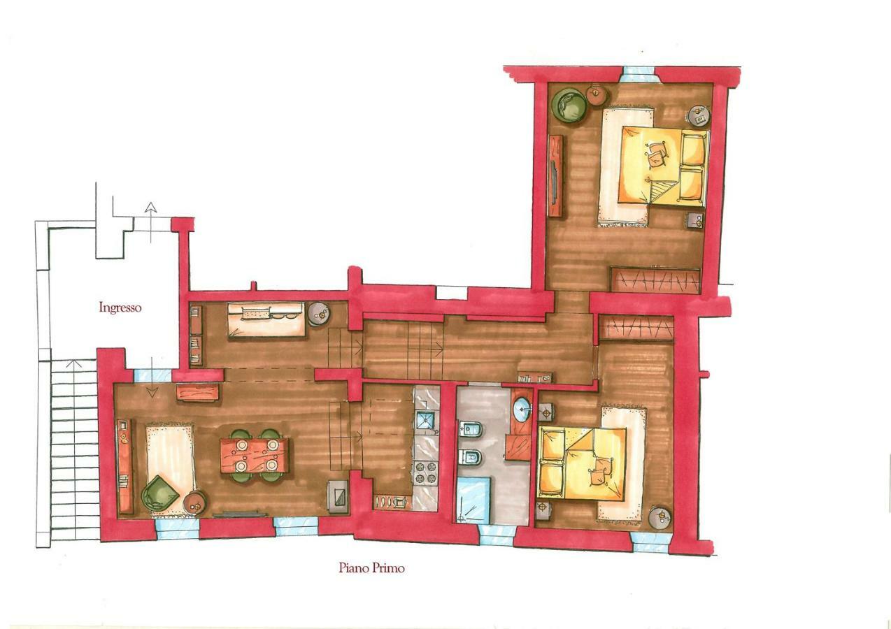 Il Castro Luxury Apartments San Gimignano Bagian luar foto